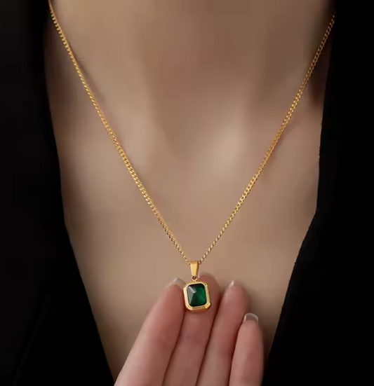 💎 Esmeralda Real – Collar DAICY 🔥
