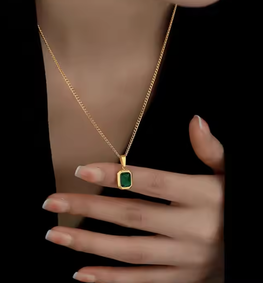 💎 Esmeralda Real – Collar DAICY 🔥